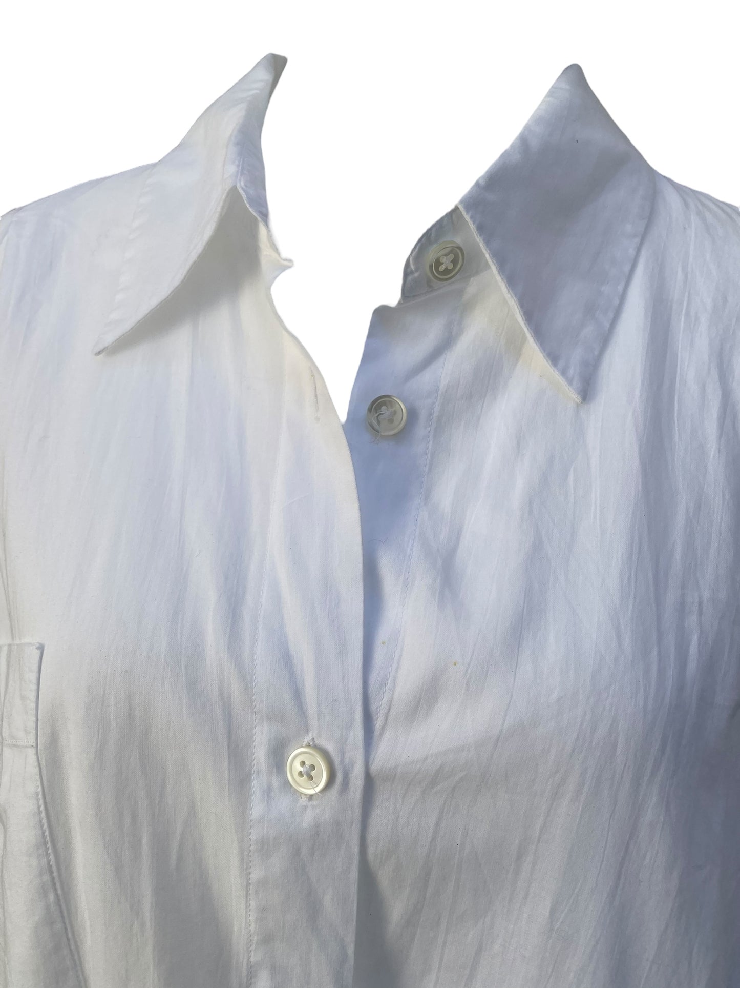 Ann Demeulemeester White Shirt – Adjustable Ties
