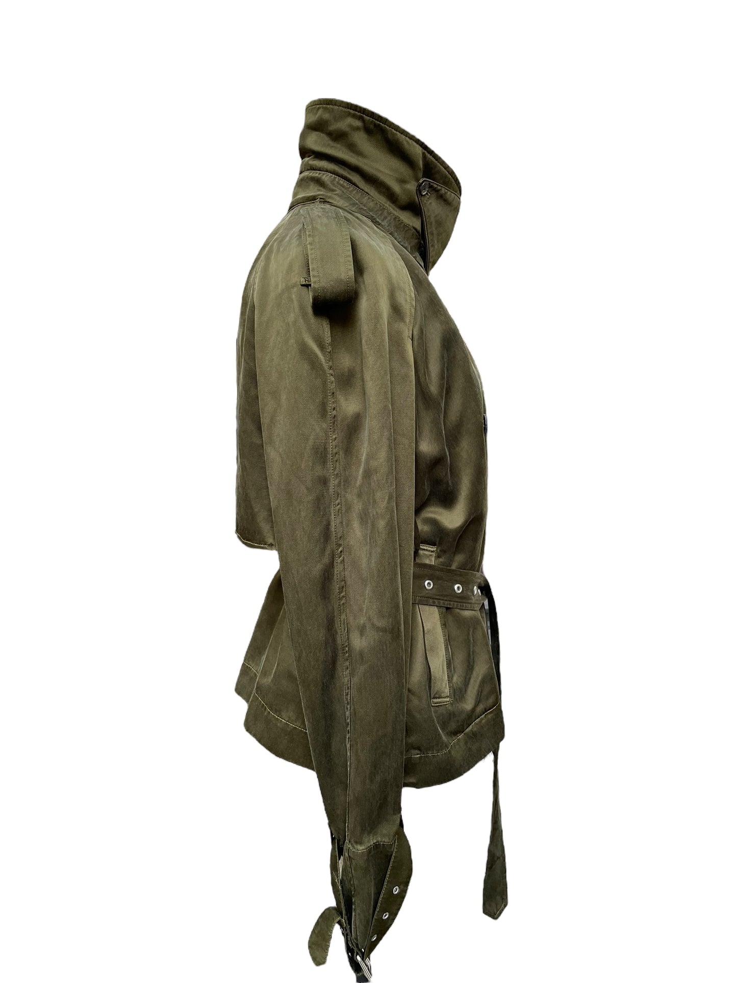 Dries Van Noten jacket short trench cut
