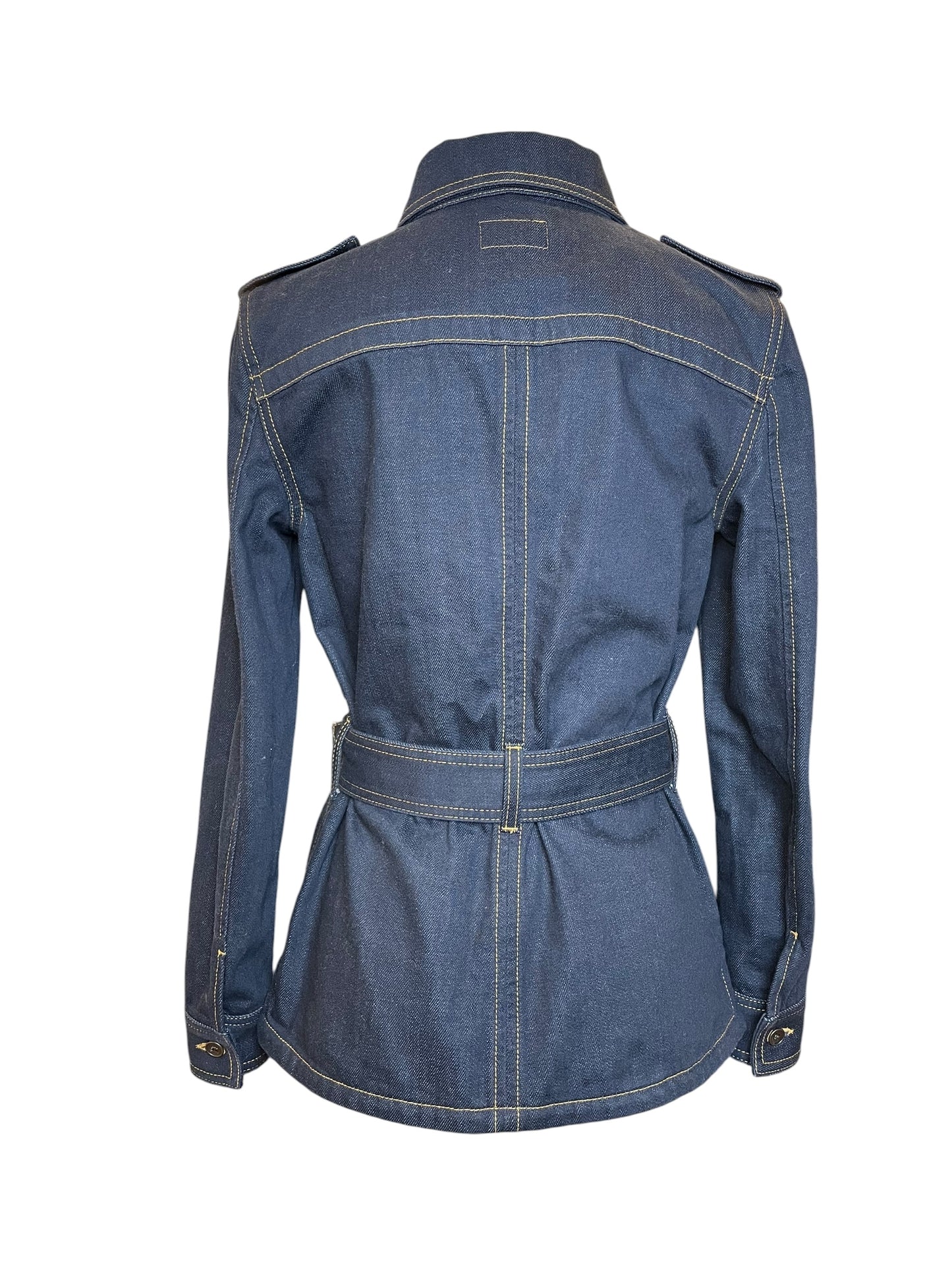 Saint Laurent Denim Safari Jacket