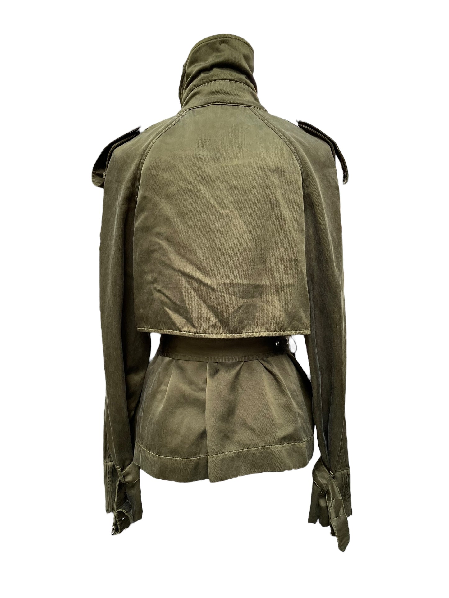 Dries Van Noten jacket short trench cut