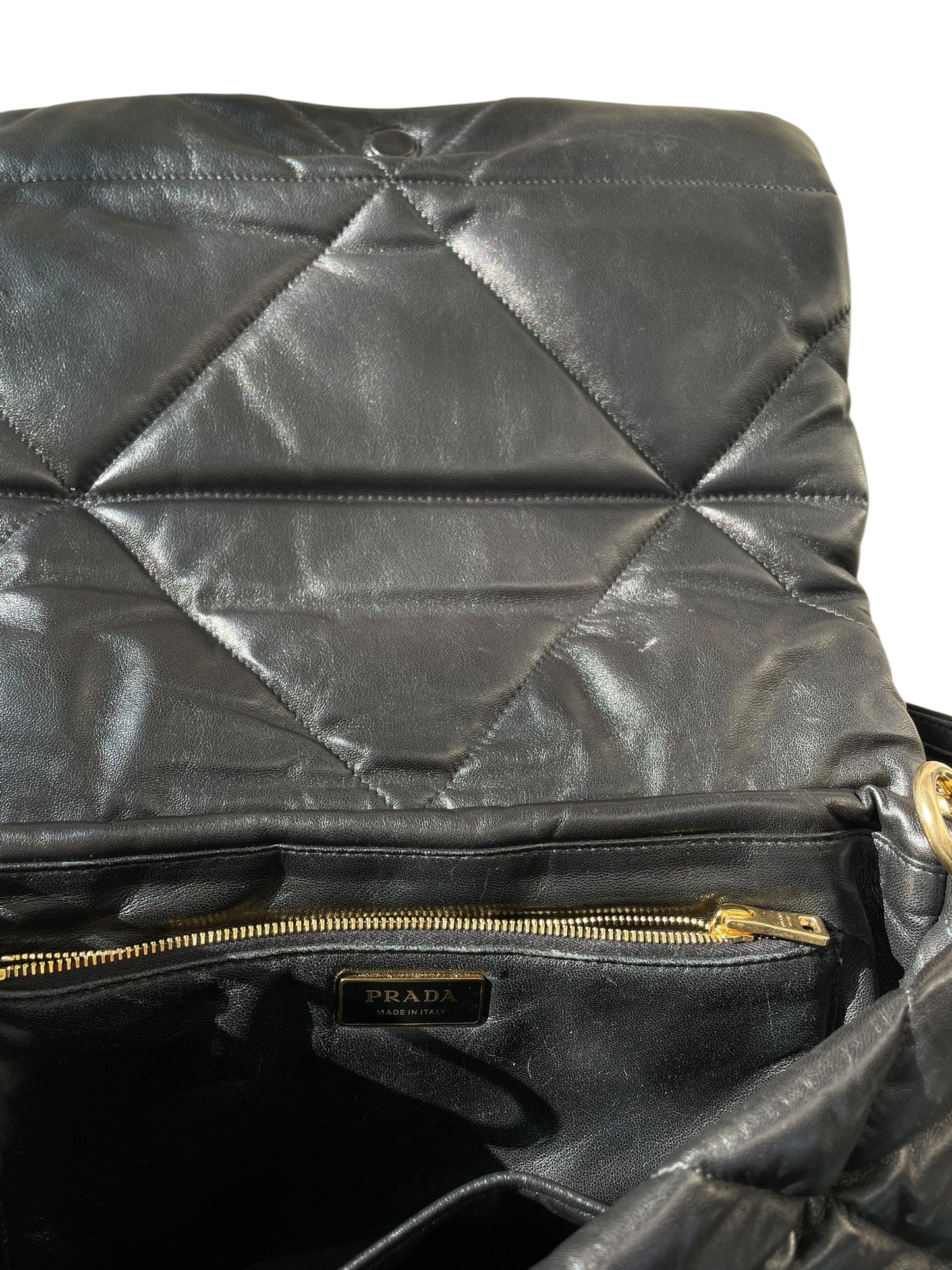 Sac en cuir matelassé Prada