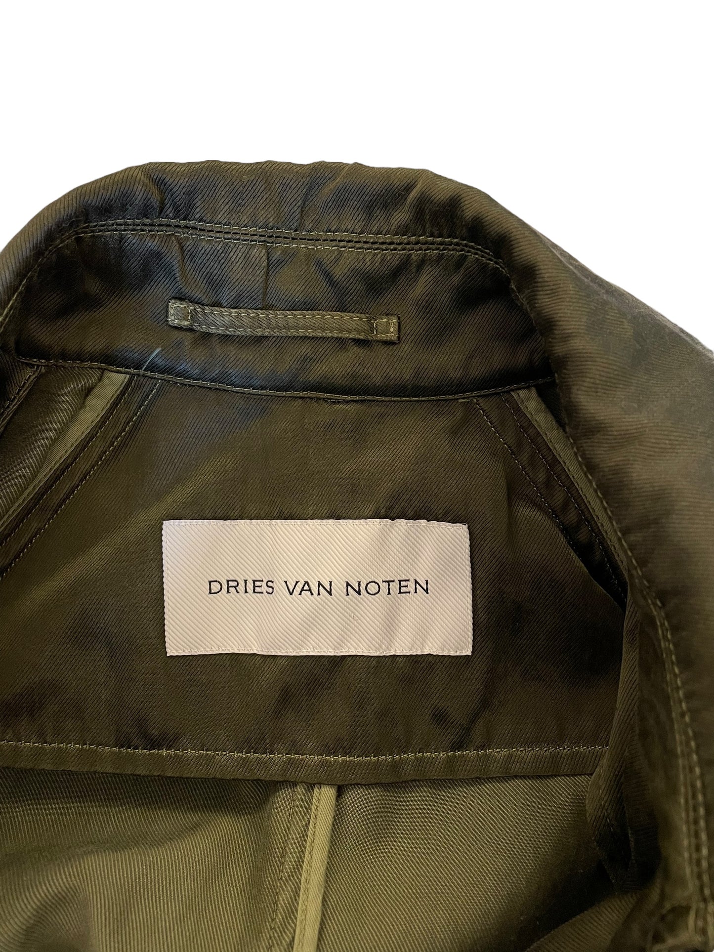 Dries Van Noten jacket short trench cut
