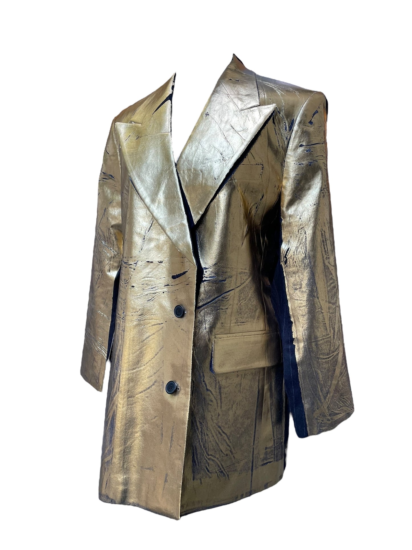 Dries Van Noten Painted Jacket