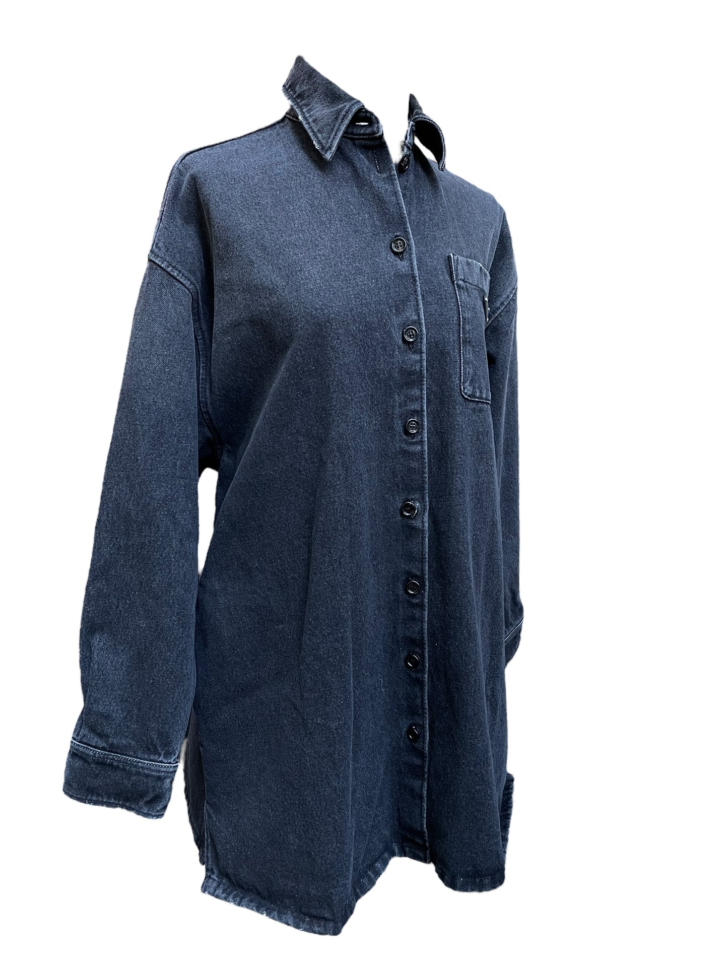 Prada oversized denim shirt