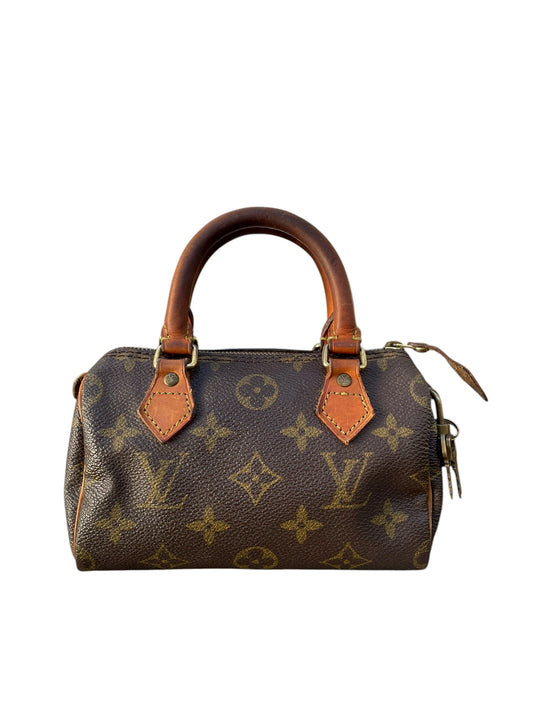 Louis Vuitton Nano Speedy Bag – Monogram Brown