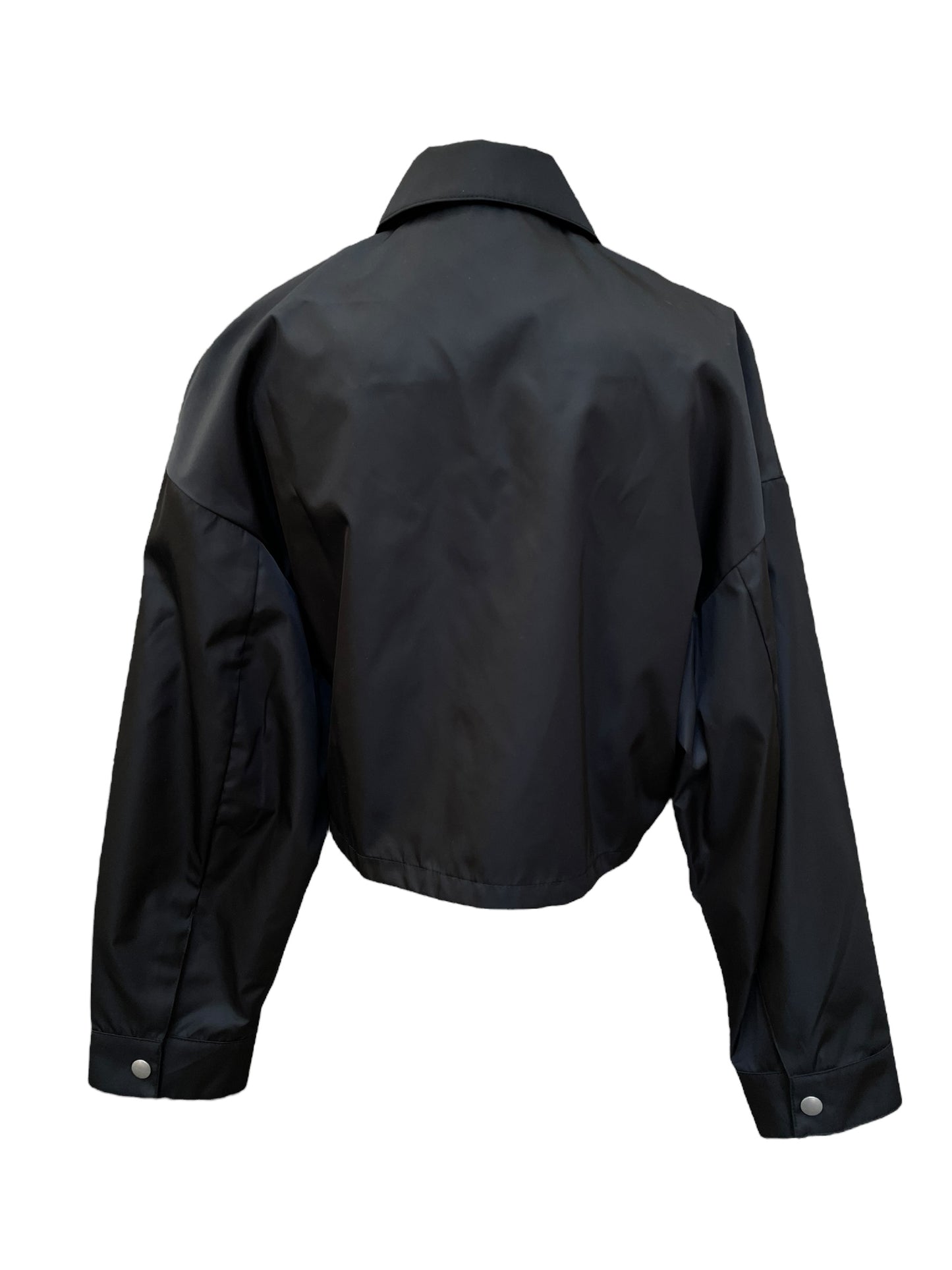 Prada black rain jacket