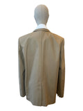 Alexander Wang beige oversized suit jacket