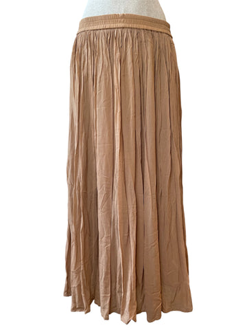 Essentiel Terracotta Midi Skirt