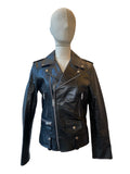 Yves Saint Laurent Black Leather Perfecto Jacket