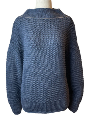 Pull bleu-gris Fabiana Filippi