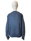 Fabiana Filippi Blue-Grey Sweater