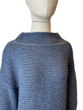 Fabiana Filippi Blue-Grey Sweater