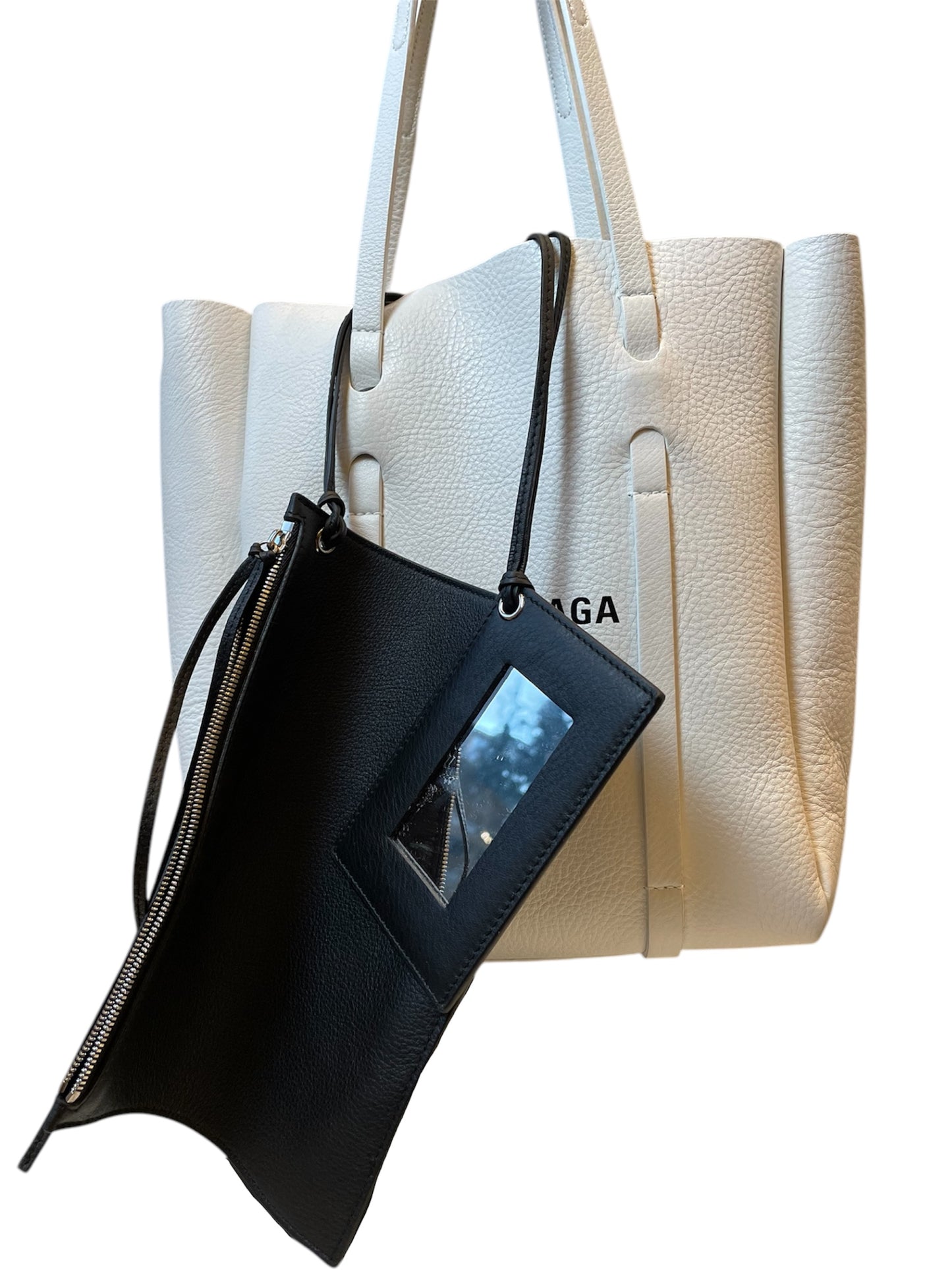 Sac cabas en cuir Balenciaga