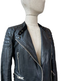 Veste en cuir Burberry