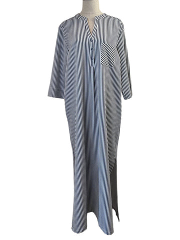 Nathalie Vleeschouwer Striped Maxi Dress