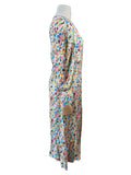 Aldomane Floral Wrap Dress