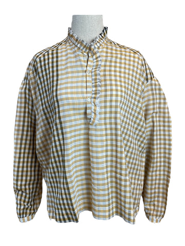 Forte Forte Bi-Color Checkered Shirt