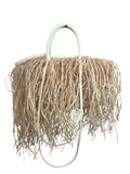 Jacquemus fringed basket