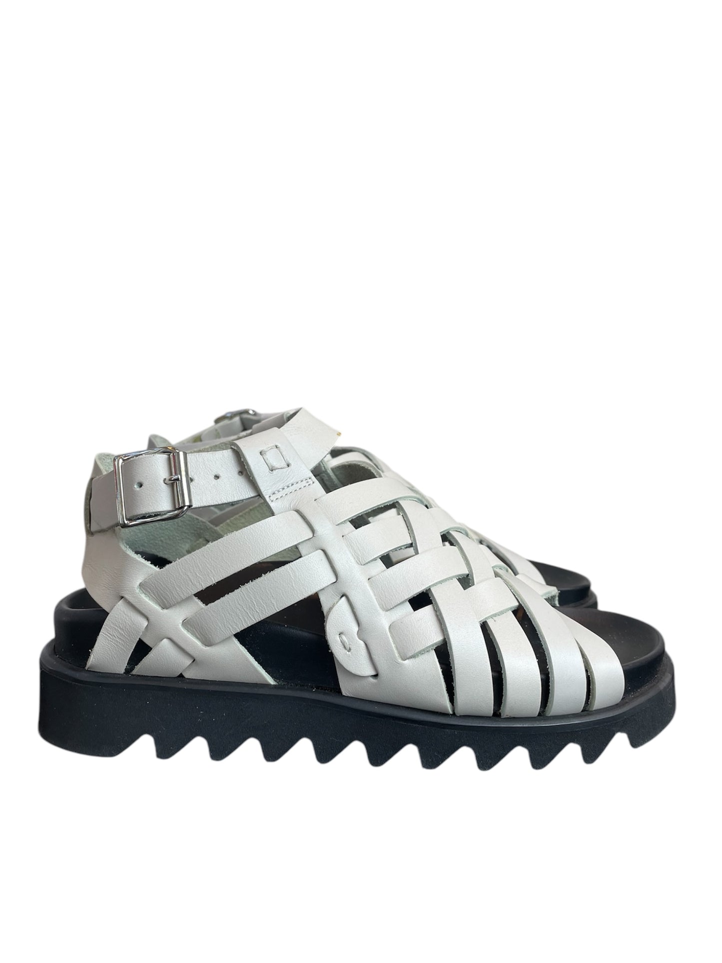 Sofie D'Hoore White Gladiator Sandals