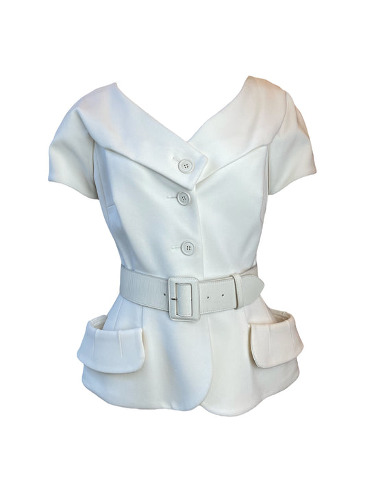 Veste ceinturée Christian Dior