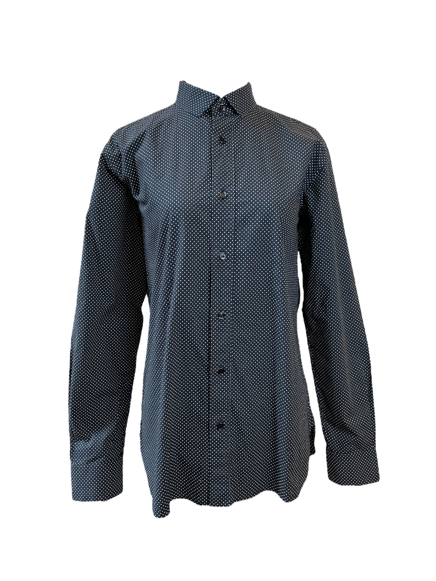 Chemise à pois Saint Laurent