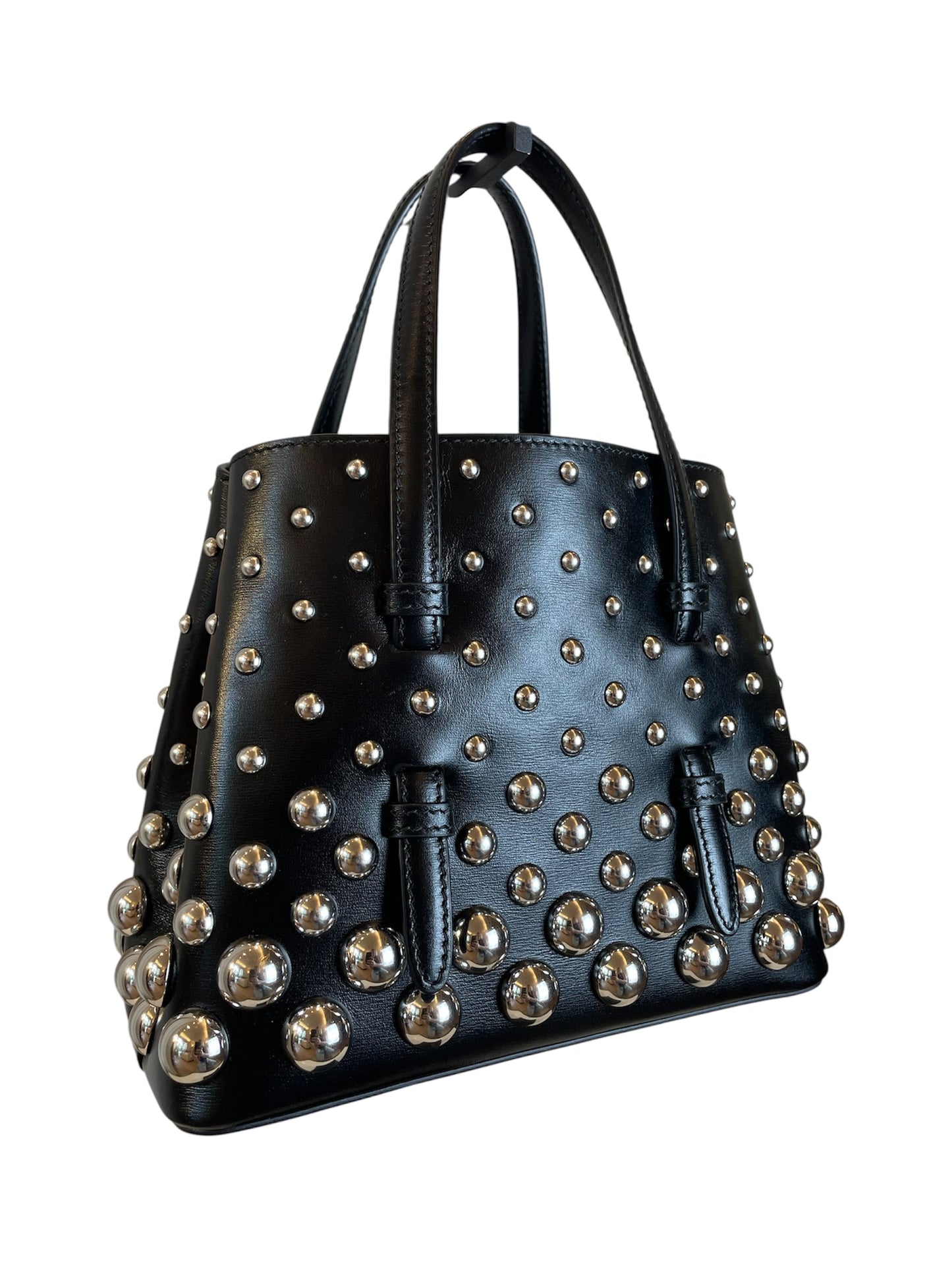 Sac en cuir noir Alaïa
