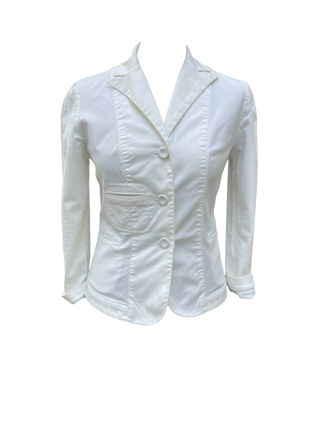 Veste blanche Givenchy structurée