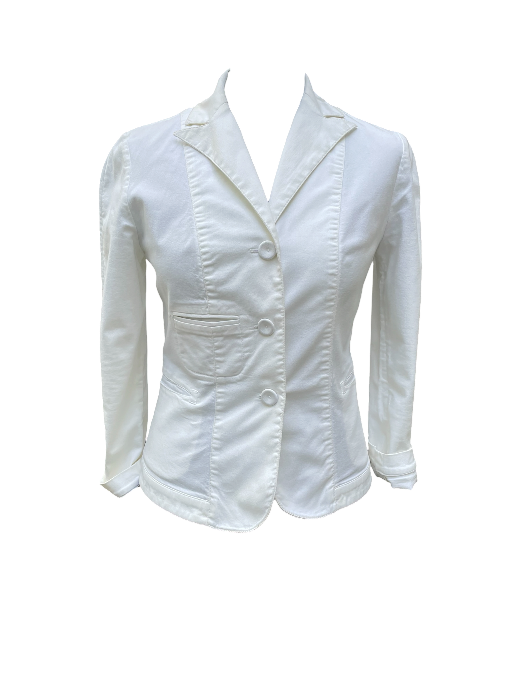 Veste blanche Givenchy structurée