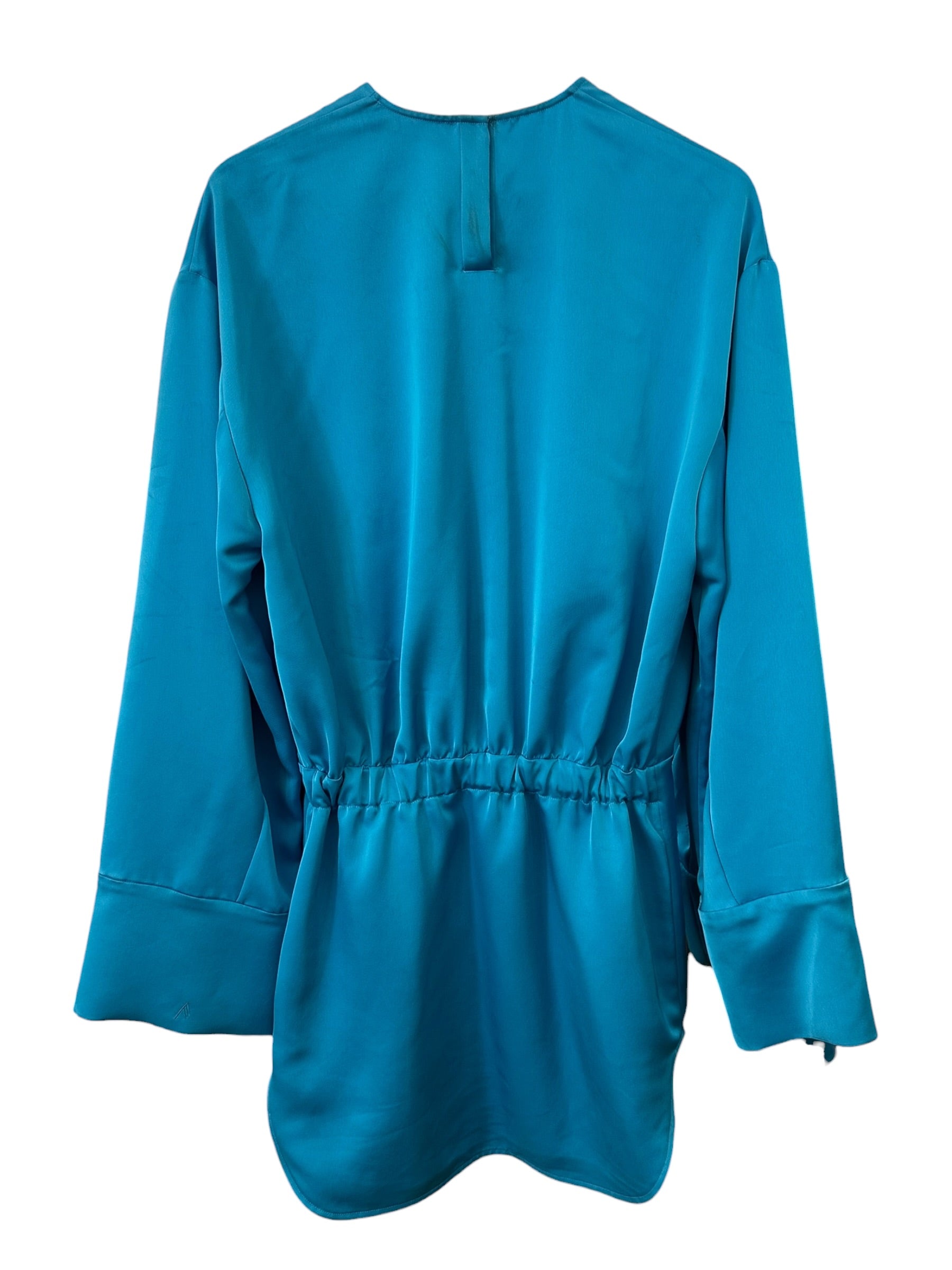 Robe courte The Attico Bleu Turquoise