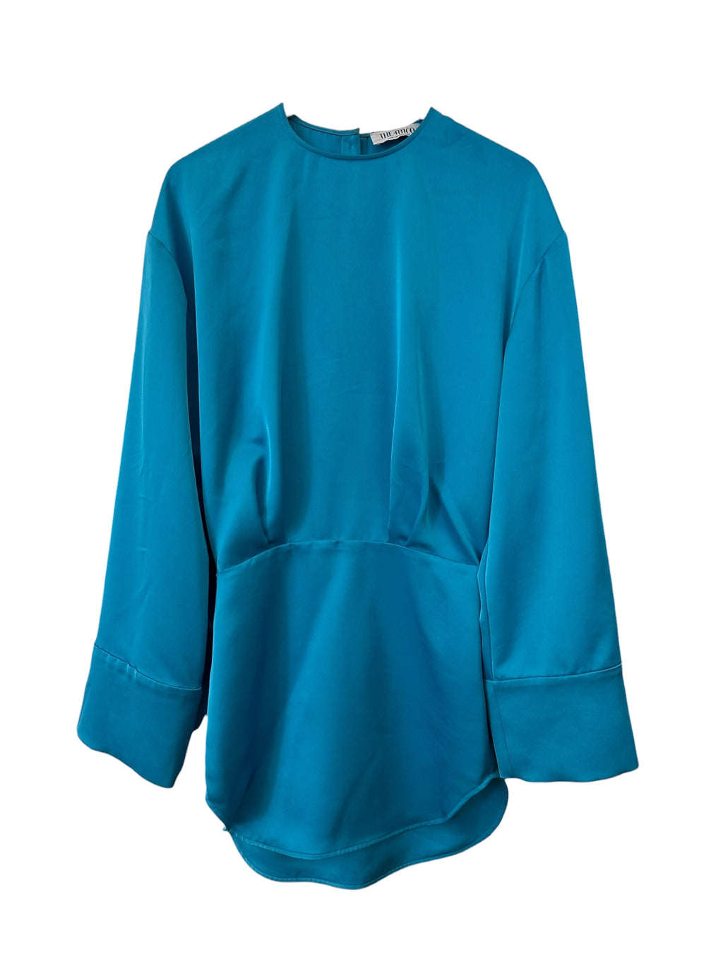 Robe courte The Attico Bleu Turquoise