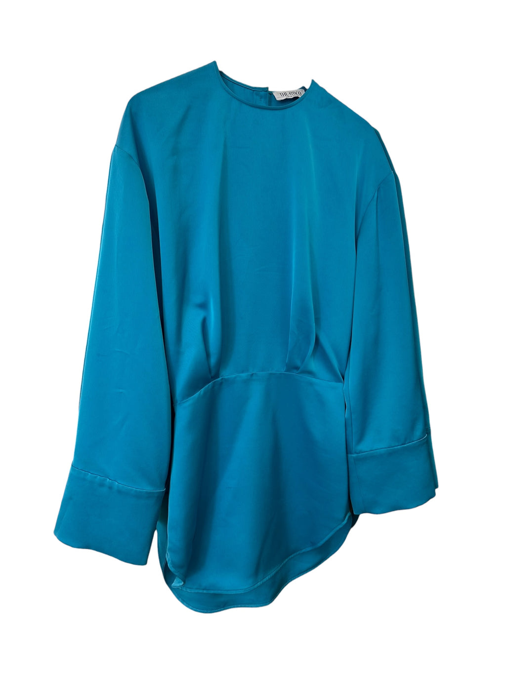 Robe courte The Attico Bleu Turquoise