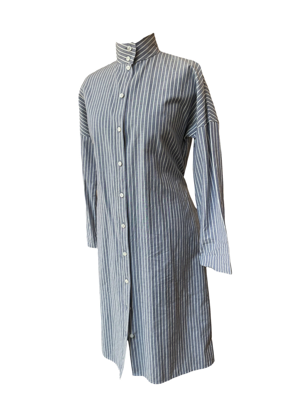 Robe chemise Hermès à rayures