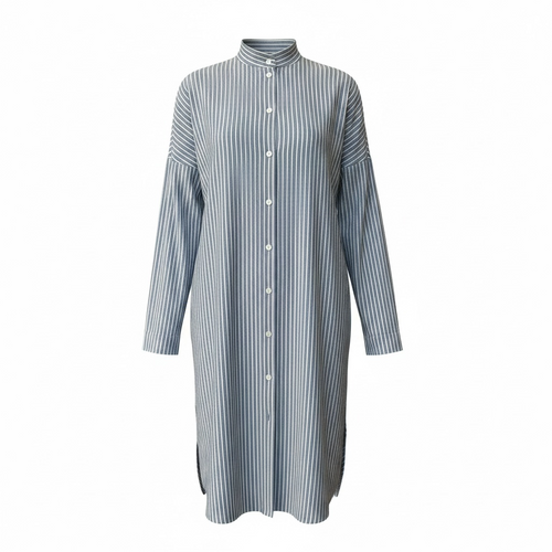 Robe chemise Hermès à rayures
